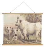 Clayre & Eef | Wandkleed Bruin 100x2x75 cm | 5WK0029 Clayre & Eef | Wandkleed Bruin 100x2x75 cm | 5WK0029