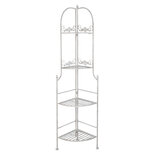 Clayre & Eef | Hoekrek Wit 50x35x159 cm | 5Y0214 Clayre & Eef | Hoekrek Wit 50x35x159 cm | 5Y0214
