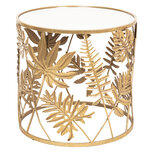 Clayre & Eef | Bijzettafel Goudkleurig ø 50x48 cm | 5Y0623 Clayre & Eef | Bijzettafel Goudkleurig ø 50x48 cm | 5Y0623