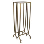 Clayre & Eef | Bijzettafel Goudkleurig 36x31x90 cm | 5Y0898 Clayre & Eef | Bijzettafel Goudkleurig 36x31x90 cm | 5Y0898