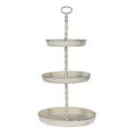 Clayre & Eef | Etagère 3 laags Beige ø 35x70 cm | 5Y1009 Clayre & Eef | Etagère 3 laags Beige ø 35x70 cm | 5Y1009