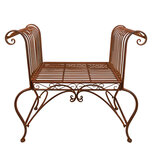 Clayre & Eef | Tuinstoel Bruin 76x41x71 cm | 5Y1030