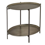 Clayre & Eef | Bijzettafel Bruin 65x45x61 cm | 5Y1095 Clayre & Eef | Bijzettafel Bruin 65x45x61 cm | 5Y1095