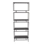 Clayre & Eef | Wandrek Zwart 61x23x160 cm | 5Y3481 Clayre & Eef | Wandrek Zwart 61x23x160 cm | 5Y3481