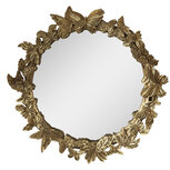 Clayre & Eef | Wandspiegel Goudkleurig ø 34x5 cm | 62S269 Clayre & Eef | Wandspiegel Goudkleurig ø 34x5 cm | 62S269
