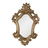 Clayre & Eef | Wandspiegel Goudkleurig 30x2x48 cm | 62S279 Clayre & Eef | Wandspiegel Goudkleurig 30x2x48 cm | 62S279