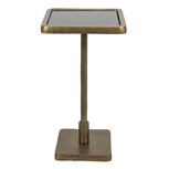 Clayre & Eef | Bijzettafel Goudkleurig 27x27x50 cm | 64856 Clayre & Eef | Bijzettafel Goudkleurig 27x27x50 cm | 64856