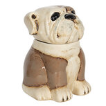 Clayre & Eef | Decoratie Hond Bruin, Beige 20x18x26 cm | 6CE1155 Clayre & Eef | Decoratie Hond Bruin, Beige 20x18x26 cm | 6CE1155