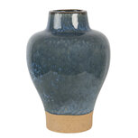 Clayre & Eef | Vaas Blauw ø 21x31 cm | 6CE1263 Clayre & Eef | Vaas Blauw ø 21x31 cm | 6CE1263