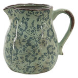 Clayre & Eef | Decoratieve Schenkkan Groen 20x16x20 cm / 2300 ml | 6CE1390L Clayre & Eef | Decoratieve Schenkkan Groen 20x16x20 cm / 2300 ml | 6CE1390L