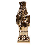 Clayre & Eef | Kerstdecoratie Beeld Notenkraker Goudkleurig 8x7x23 cm | 6CE1490GO Clayre & Eef | Kerstdecoratie Beeld Notenkraker Goudkleurig 8x7x23 cm | 6CE1490GO