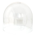 Clayre & Eef | Stolp Transparant ø 23x22 cm | 6GL3548