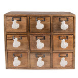 Clayre & Eef | Ladekastje Bruin 34x12x30 cm | 6H2176 Clayre & Eef | Ladekastje Bruin 34x12x30 cm | 6H2176