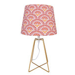 Clayre & Eef | Tafellamp Oranje ø 20x35 cm E27/max 1x60W | 6LMC0067 Clayre & Eef | Tafellamp Oranje ø 20x35 cm E27/max 1x60W | 6LMC0067