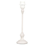 Clayre & Eef | Lampenvoet Tafellamp Wit ø 9x33 cm E27/max 1x60W | 6LMP249 Clayre & Eef | Lampenvoet Tafellamp Wit ø 9x33 cm E27/max 1x60W | 6LMP249