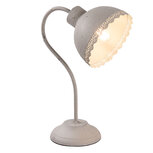 Clayre & Eef | Bureaulamp Grijs 15x25x35 cm E27/max 1x60W | 6LMP553G Clayre & Eef | Bureaulamp Grijs 15x25x35 cm E27/max 1x60W | 6LMP553G