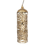 Clayre & Eef | Hanglamp Goudkleurig ø 23x76 cm E27/max 1x40W | 6LMP618 Clayre & Eef | Hanglamp Goudkleurig ø 23x76 cm E27/max 1x40W | 6LMP618