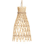 Clayre & Eef | Hanglamp Beige ø 34x63 cm E27/max 1x60W | 6LMP633 Clayre & Eef | Hanglamp Beige ø 34x63 cm E27/max 1x60W | 6LMP633