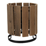 Clayre & Eef | Tafellamp Bruin ø 25x30 cm E27/max 1x60W | 6LMP710 Clayre & Eef | Tafellamp Bruin ø 25x30 cm E27/max 1x60W | 6LMP710