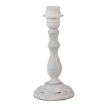 Clayre & Eef | Lampenvoet Tafellamp Creme 11x11x24 cm E27/max 1x60W | 6LMP732 Clayre & Eef | Lampenvoet Tafellamp Creme 11x11x24 cm E27/max 1x60W | 6LMP732