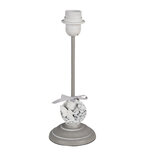 Clayre & Eef | Lampenvoet Tafellamp Grijs ø 12x35 cm E27/max 1x40W | 6LMP744 Clayre & Eef | Lampenvoet Tafellamp Grijs ø 12x35 cm E27/max 1x40W | 6LMP744