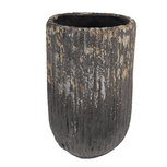 Clayre & Eef | Bloempot Binnen Grijs ø 15x24 cm | 6MG0019 Clayre & Eef | Bloempot Binnen Grijs ø 15x24 cm | 6MG0019