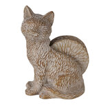 Clayre & Eef | Onderzetters voor Glazen Set van 4 Kat Bruin 14x9x19 cm | 6PR3395 Clayre & Eef | Onderzetters voor Glazen Set van 4 Kat Bruin 14x9x19 cm | 6PR3395