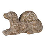 Clayre & Eef | Onderzetters voor Glazen Set van 4 Hond Bruin 12x9x21 cm | 6PR3396 Clayre & Eef | Onderzetters voor Glazen Set van 4 Hond Bruin 12x9x21 cm | 6PR3396