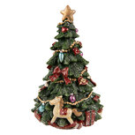 Clayre & Eef | Muziekdoos Kerstboom Groen ø 12x19 cm | 6PR3766 Clayre & Eef | Muziekdoos Kerstboom Groen ø 12x19 cm | 6PR3766