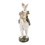 Clayre & Eef | Decoratie beeld Konijn Beige 10x10x29 cm | 6PR3880 Clayre & Eef | Decoratie beeld Konijn Beige 10x10x29 cm | 6PR3880