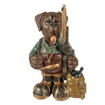 Clayre & Eef | Decoratie Figuur Bruin Groen 20x13x32 cm | 6PR3883 Clayre & Eef | Decoratie Figuur Bruin Groen 20x13x32 cm | 6PR3883