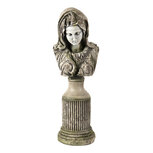 Clayre & Eef | Decoratie Buste Dame Grijs 16x13x45 cm | 6PR4768 Clayre & Eef | Decoratie Buste Dame Grijs 16x13x45 cm | 6PR4768