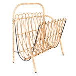 Clayre & Eef | Tijdschriftenhouder Bruin 37x23x41 cm | 6RO0599 Clayre & Eef | Tijdschriftenhouder Bruin 37x23x41 cm | 6RO0599