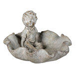 Clayre & Eef | Vogelvoederbak Grijs 23x22x15 cm | 6TE0374 Clayre & Eef | Vogelvoederbak Grijs 23x22x15 cm | 6TE0374