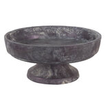 Clayre & Eef | Decoratie schaal Paars, Grijs ø 31x14 cm | 6TE0377 Clayre & Eef | Decoratie schaal Paars, Grijs ø 31x14 cm | 6TE0377
