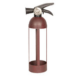 Clayre & Eef | Wijnrek Brandblusser Bruin 10x10x34 cm | 6Y3373 Clayre & Eef | Wijnrek Brandblusser Bruin 10x10x34 cm | 6Y3373
