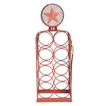 Clayre & Eef | Wijnrek Rood 22x18x58 cm | 6Y3374 Clayre & Eef | Wijnrek Rood 22x18x58 cm | 6Y3374