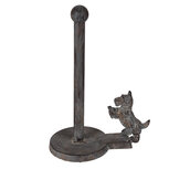 Clayre & Eef | Keukenrolhouder Wit ø 24x34 cm | 6Y3484 Clayre & Eef | Keukenrolhouder Wit ø 24x34 cm | 6Y3484