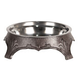 Clayre & Eef | Voerbak Hond Kat Bruin ø 24x8 cm / 1000 ml | 6Y3671 Clayre & Eef | Voerbak Hond Kat Bruin ø 24x8 cm / 1000 ml | 6Y3671