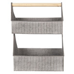 Clayre & Eef | Opbergkist Grijs 33x17x45 cm | 6Y3724 Clayre & Eef | Opbergkist Grijs 33x17x45 cm | 6Y3724