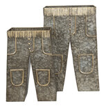 Clayre & Eef | Plantenstandaard Binnen Set van 2 Grijs 31x14x45 / 25x11x35 cm | 6Y4180 Clayre & Eef | Plantenstandaard Binnen Set van 2 Grijs 31x14x45 / 25x11x35 cm | 6Y4180