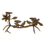 Clayre & Eef | Kandelaar Vogels Koperkleurig 50x25x21 cm | 6Y4491 Clayre & Eef | Kandelaar Vogels Koperkleurig 50x25x21 cm | 6Y4491