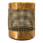 Clayre & Eef | Lantaarn Koperkleurig ø 34x45 cm | 6Y4532 Clayre & Eef | Lantaarn Koperkleurig ø 34x45 cm | 6Y4532
