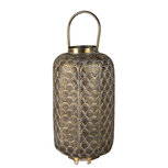 Clayre & Eef | Windlicht Koperkleurig ø 26x45 cm | 6Y4535 Clayre & Eef | Windlicht Koperkleurig ø 26x45 cm | 6Y4535