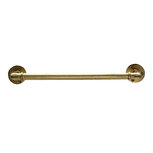 Clayre & Eef | Handdoekhouder Goudkleurig 36x8x5 cm | 6Y4672 Clayre & Eef | Handdoekhouder Goudkleurig 36x8x5 cm | 6Y4672