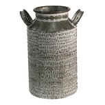 Clayre & Eef | Decoratie Melkbus Grijs 17x15x26 cm | 6Y4707 Clayre & Eef | Decoratie Melkbus Grijs 17x15x26 cm | 6Y4707