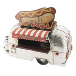 Clayre & Eef | Decoratie Miniatuur Camper Zilverkleurig 24x14x19 cm | AU0043 Clayre & Eef | Decoratie Miniatuur Camper Zilverkleurig 24x14x19 cm | AU0043