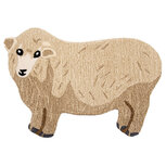 Clayre & Eef | Vloerkleed Schaap Bruin, Beige 60x90x2 cm | FOR0007 Clayre & Eef | Vloerkleed Schaap Bruin, Beige 60x90x2 cm | FOR0007
