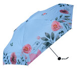 Clayre & Eef | Paraplu Volwassenen Blauw ø 92x54 | JZUM0037 Clayre & Eef | Paraplu Volwassenen Blauw ø 92x54 | JZUM0037