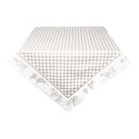 Clayre & Eef | Vierkant Tafelkleed Beige 100x100 cm | LWC01N Clayre & Eef | Vierkant Tafelkleed Beige 100x100 cm | LWC01N